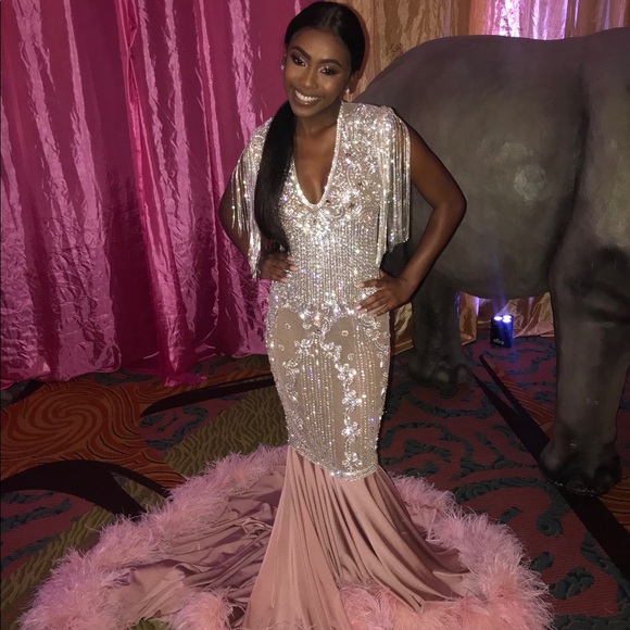 SHANE JUSTIN PROM DRESS - Picture 1 of 2